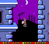 Earthworm Jim - Menace 2 the Galaxy sur Nintendo Game Boy Color
